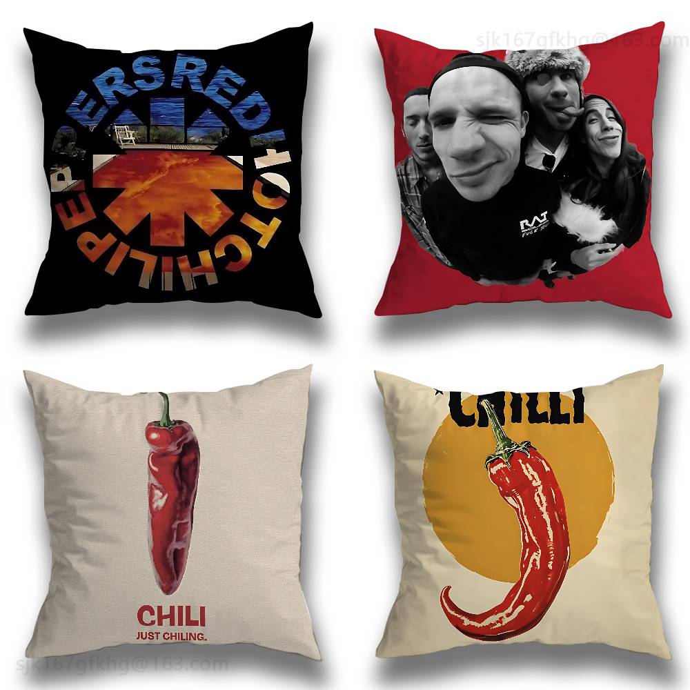 Hot Home Of Textiles - Poszewka na poduszkę R-Red Hot Chili