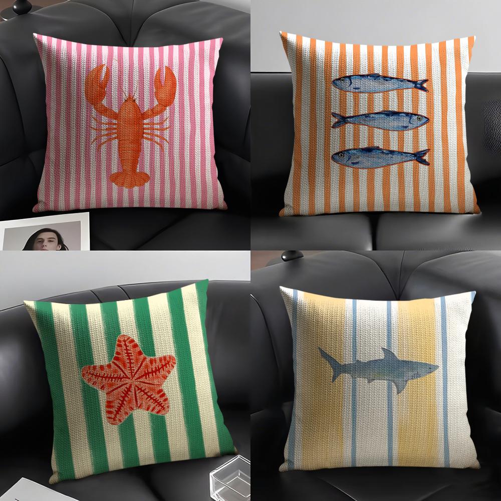 Pillow Cover 20X20 - Poszewka na poduszkę w paski z