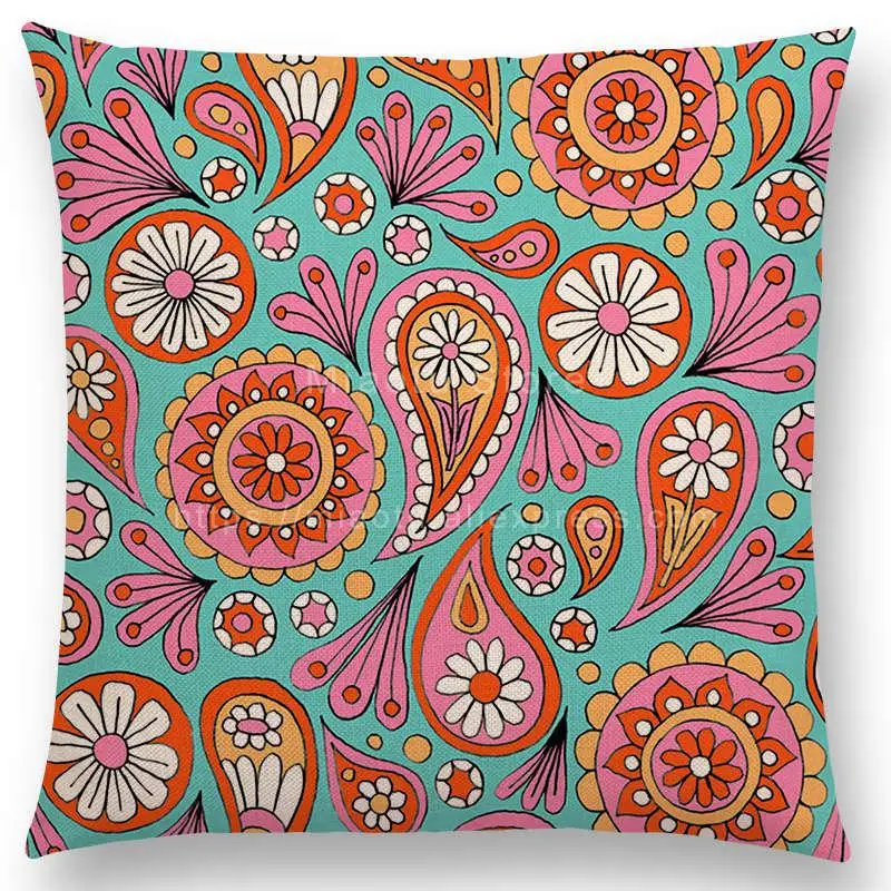 Sunrise Home Textiles & Apparel - Poszewka na poduszkę Arrivals Boho Colorful