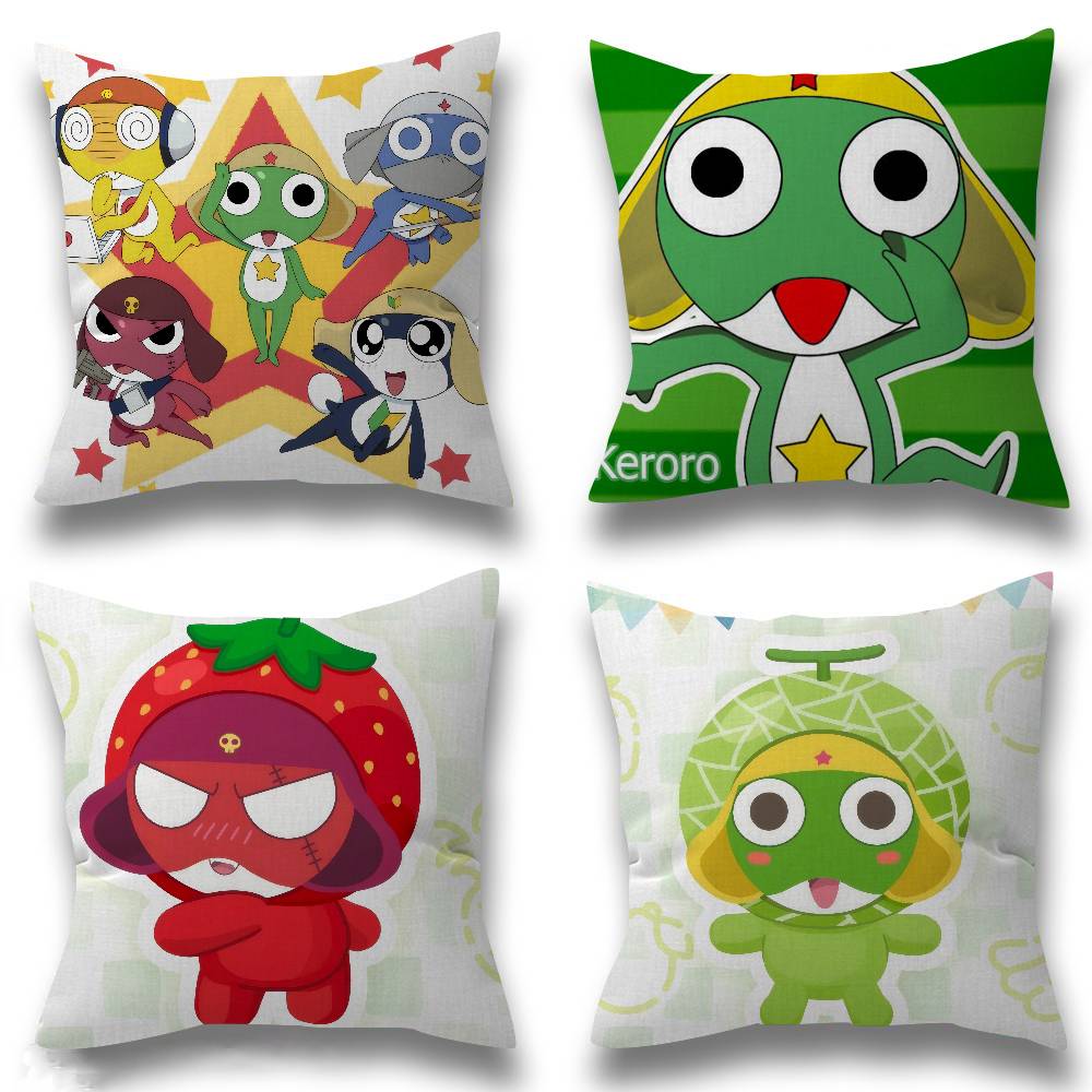 Hot Home Of Textiles - Poszewka na poduszkę z żabą Keroro