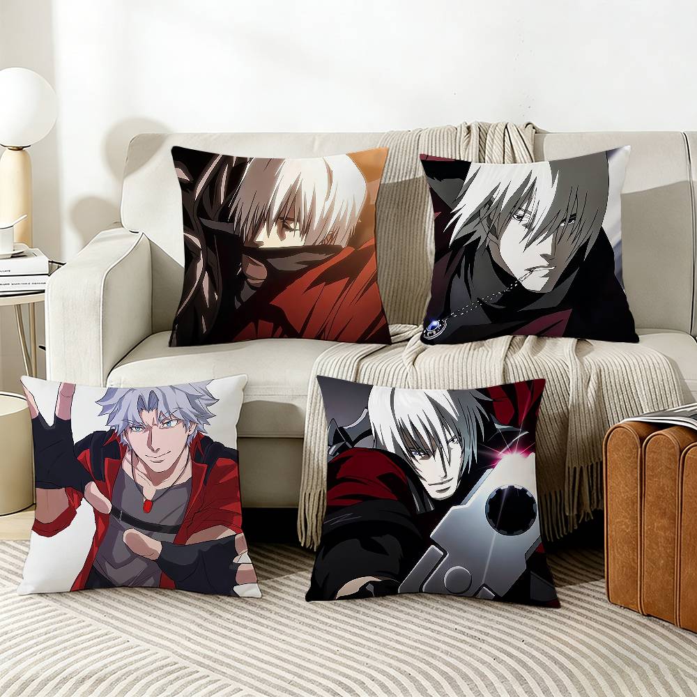 Home Textiles Inc - Poszewka na poduszkę kwadratową D-Devil M-May