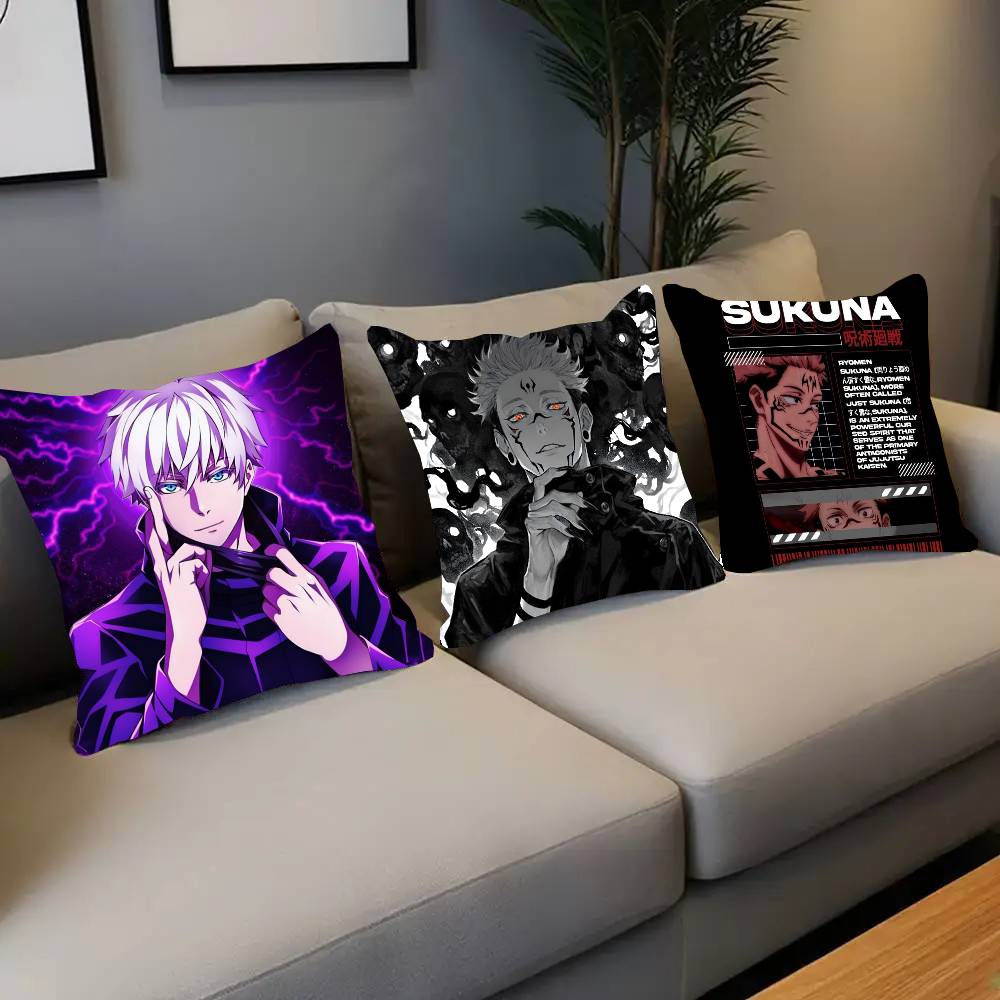 Hot Home Of Textiles - Poszewka na poduszkę z anime Jujutsu