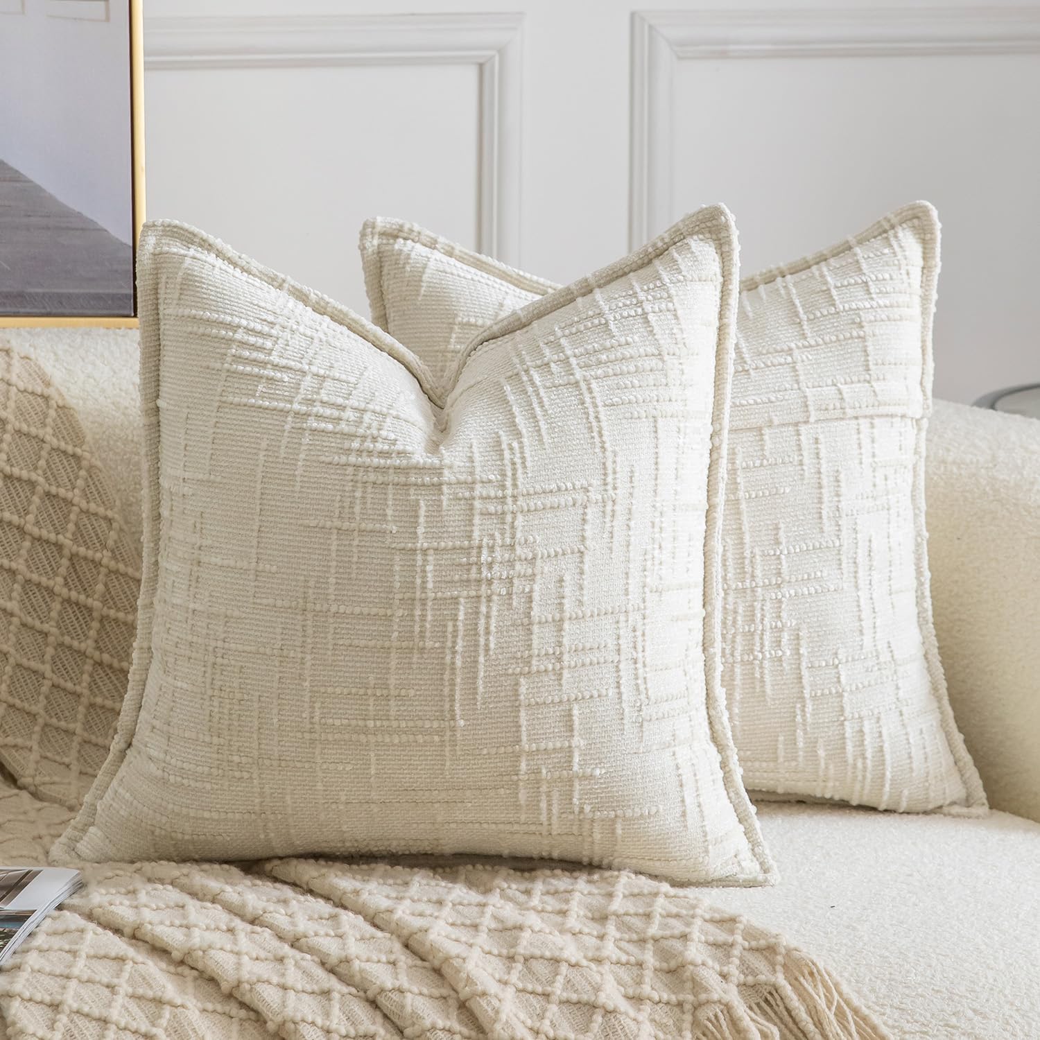Pillow Cover 20X20 - 1 szt. miękka dekoracyjna poszewka na