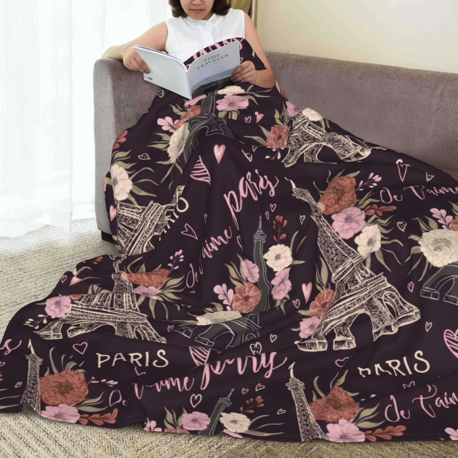Romantyczny Paryż Wieża Eiffla – Home Textiles Paris recenzja i cena