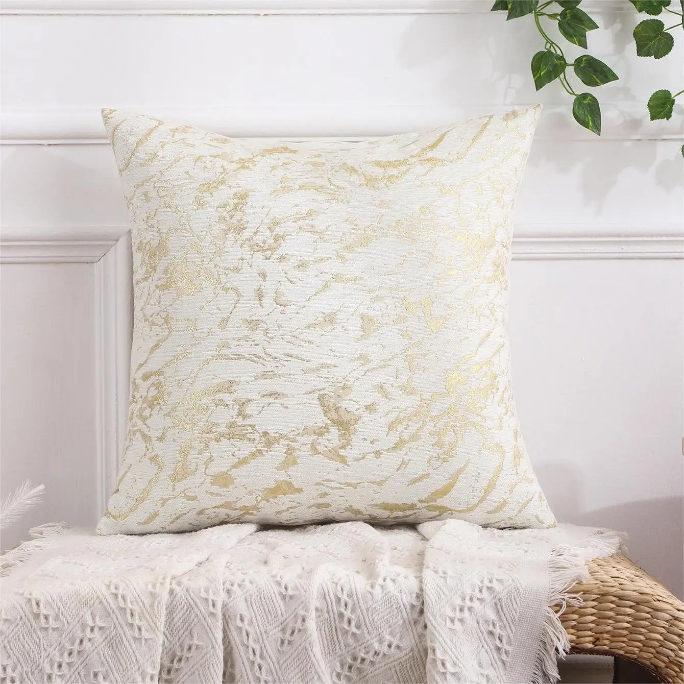 Szenilowa poszewka na poduszkę – Pillow Cover 20X20 recenzja i cena