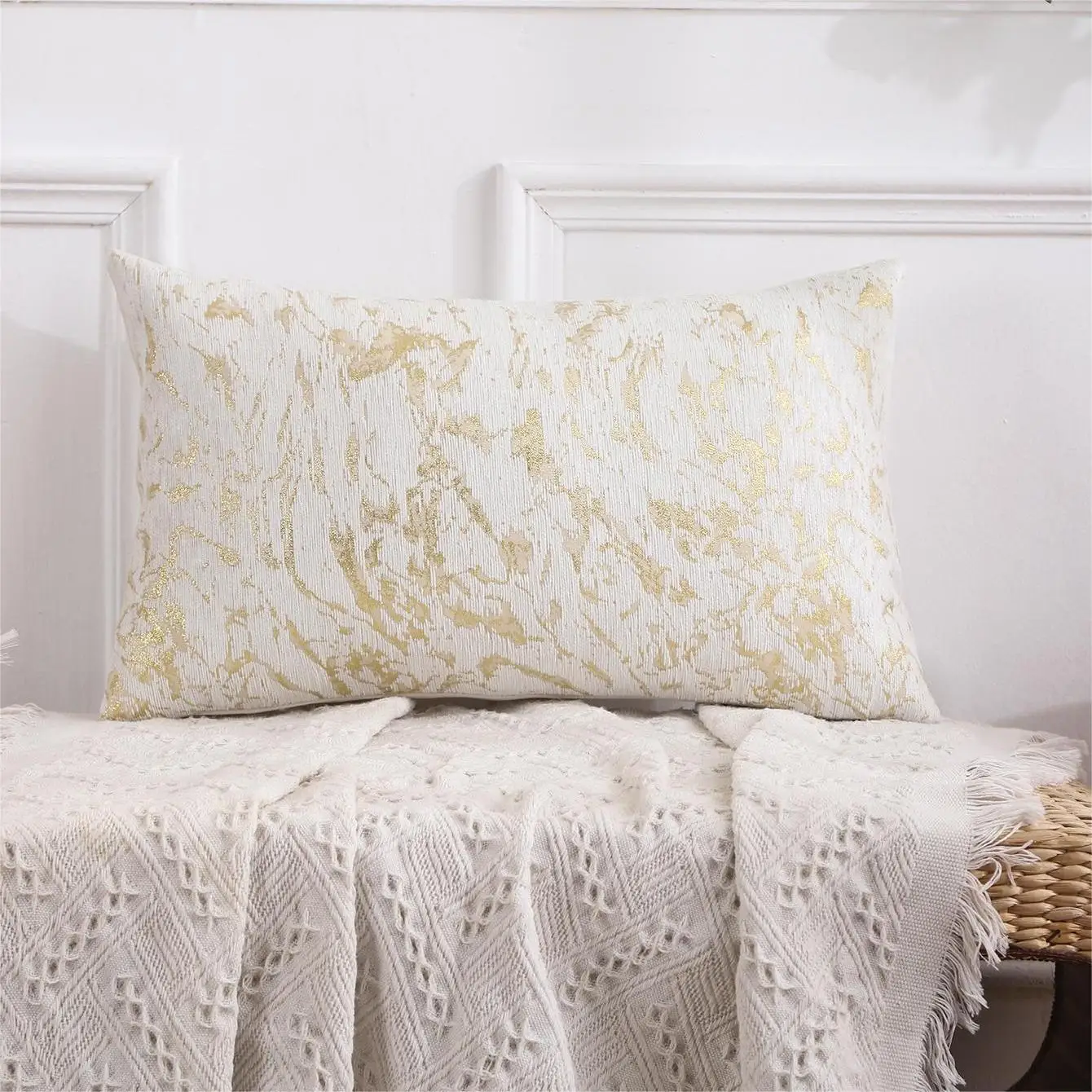 Szenilowa poszewka na poduszkę – Pillow Cover 20X20 recenzja i cena