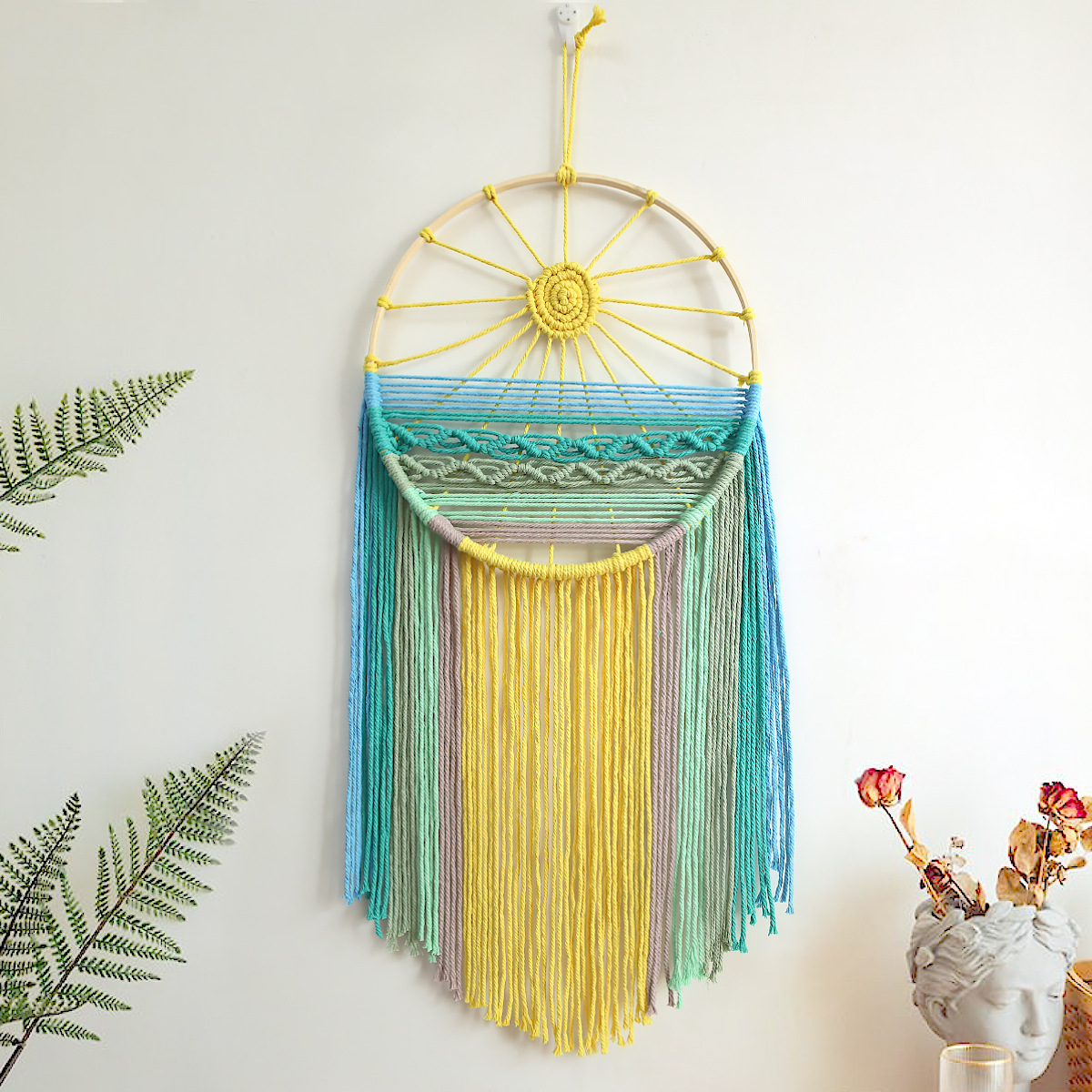 Nordic Sunrise Macrame Tapestr – Sunrise Home Textiles & Apparel recenzja i cena