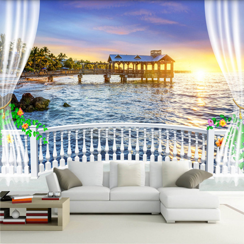 Fototapeta na wymiar 3D Balkon – Sunrise Home Textiles & Apparel recenzja i cena