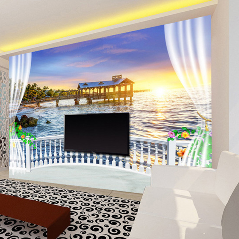 Fototapeta na wymiar 3D Balkon – Sunrise Home Textiles & Apparel recenzja i cena