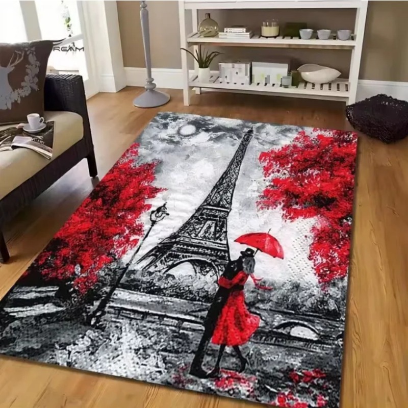 Vintage'owy dywan do salonu z  – Home Textiles Paris recenzja i cena
