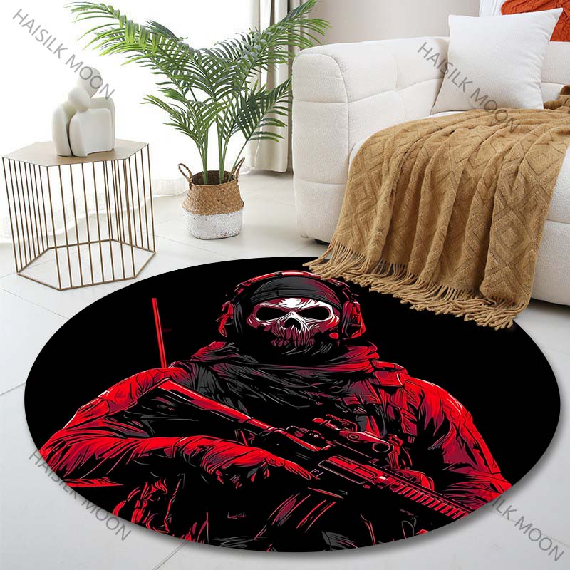 Dywan okrągły z nadrukiem żołn – Home Textiles Images recenzja i cena