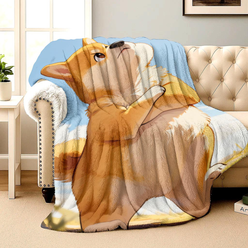 Koc z nadrukiem flanelowym z m – Home Textiles Images recenzja i cena
