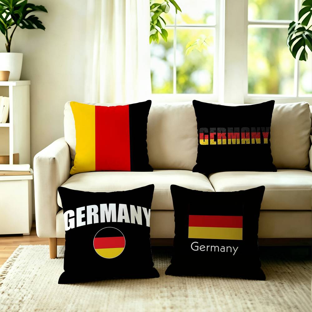 Poszewka na poduszkę z flagą N – Home Textiles Germany recenzja i cena