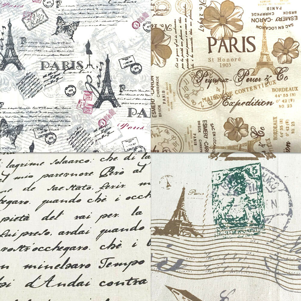 Materiał: Paryż Wieża Eiffla K – Home Textiles Paris recenzja i cena