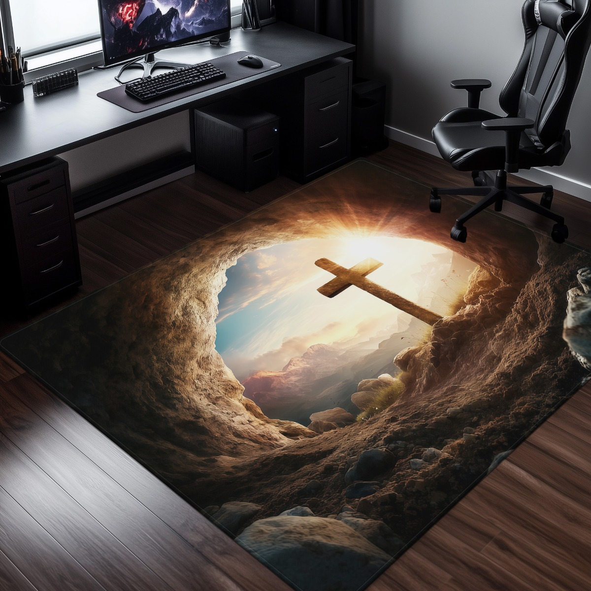 Dywan z motywem religijnym krz – Sunrise Home Textiles & Apparel recenzja i cena