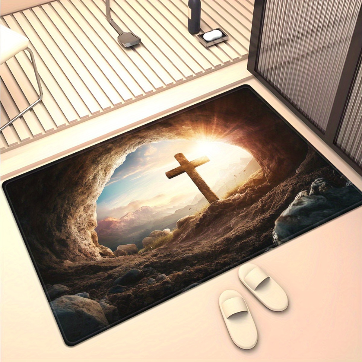 Dywan z motywem religijnym krz – Sunrise Home Textiles & Apparel recenzja i cena