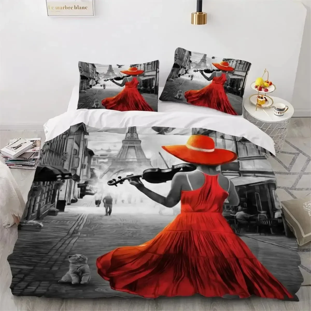 Zestaw pościeli 3D z nadrukiem – Home Textiles Paris recenzja i cena