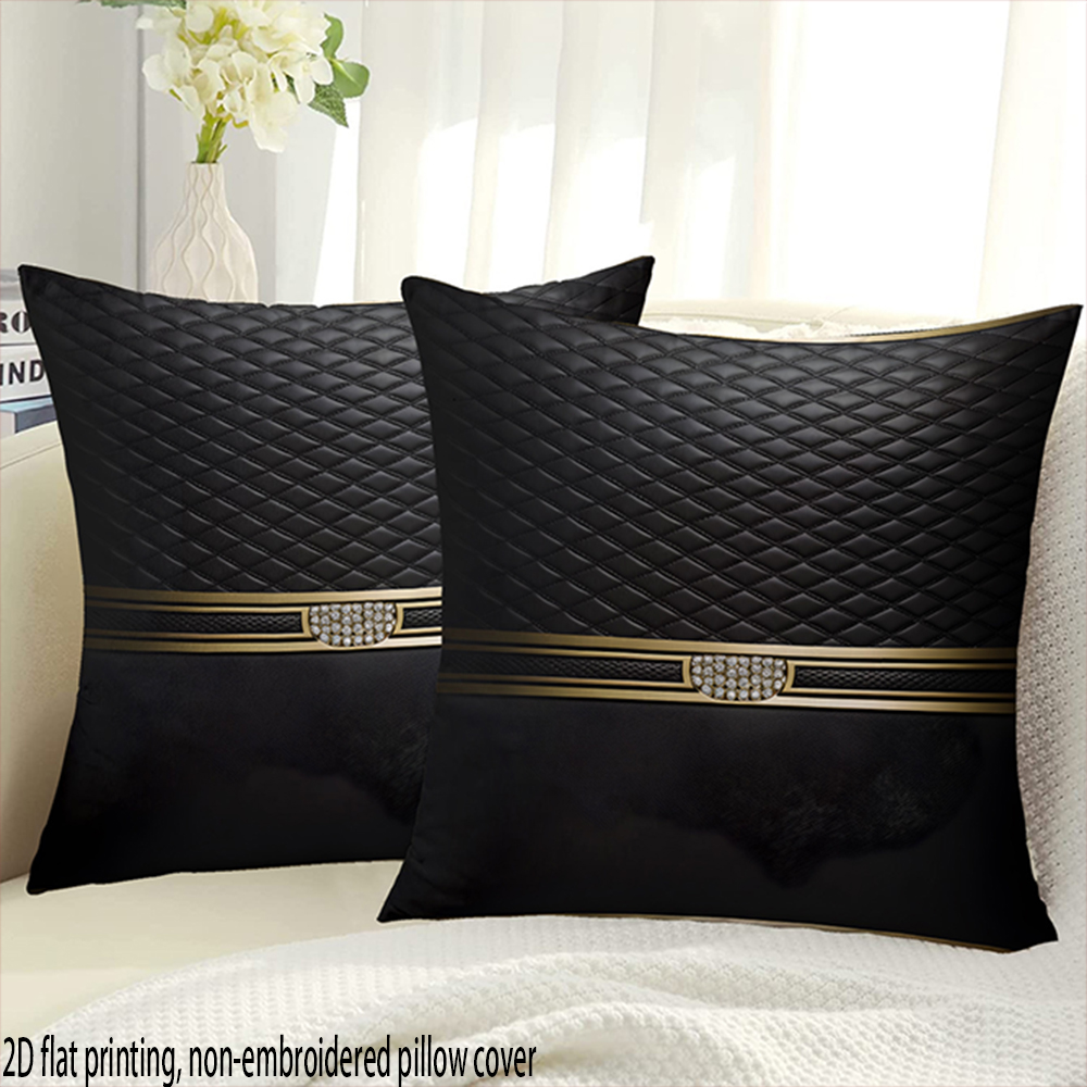 2 sztuki płaskich, luksusowych – Pillow Cover 20X20 recenzja i cena